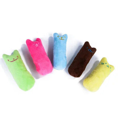 Interactive Catnip Toy: Funny Plush Chew Toy for Cats