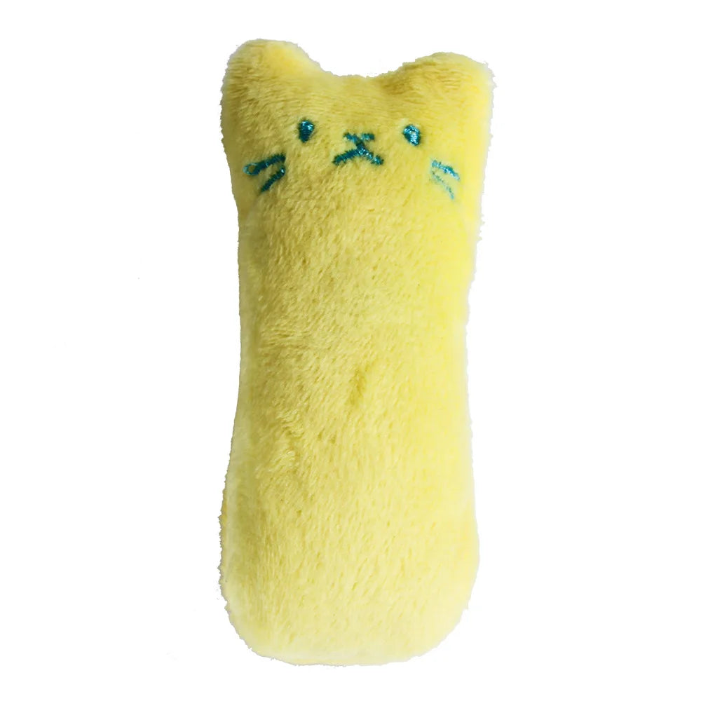 Interactive Catnip Toy: Funny Plush Chew Toy for Cats