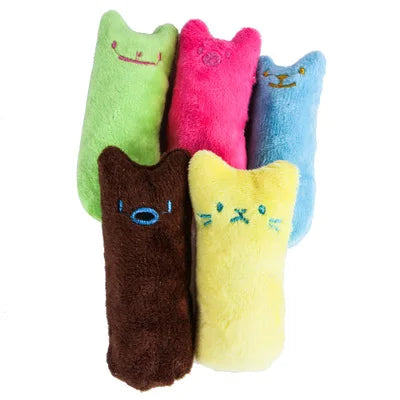 Interactive Catnip Toy: Funny Plush Chew Toy for Cats